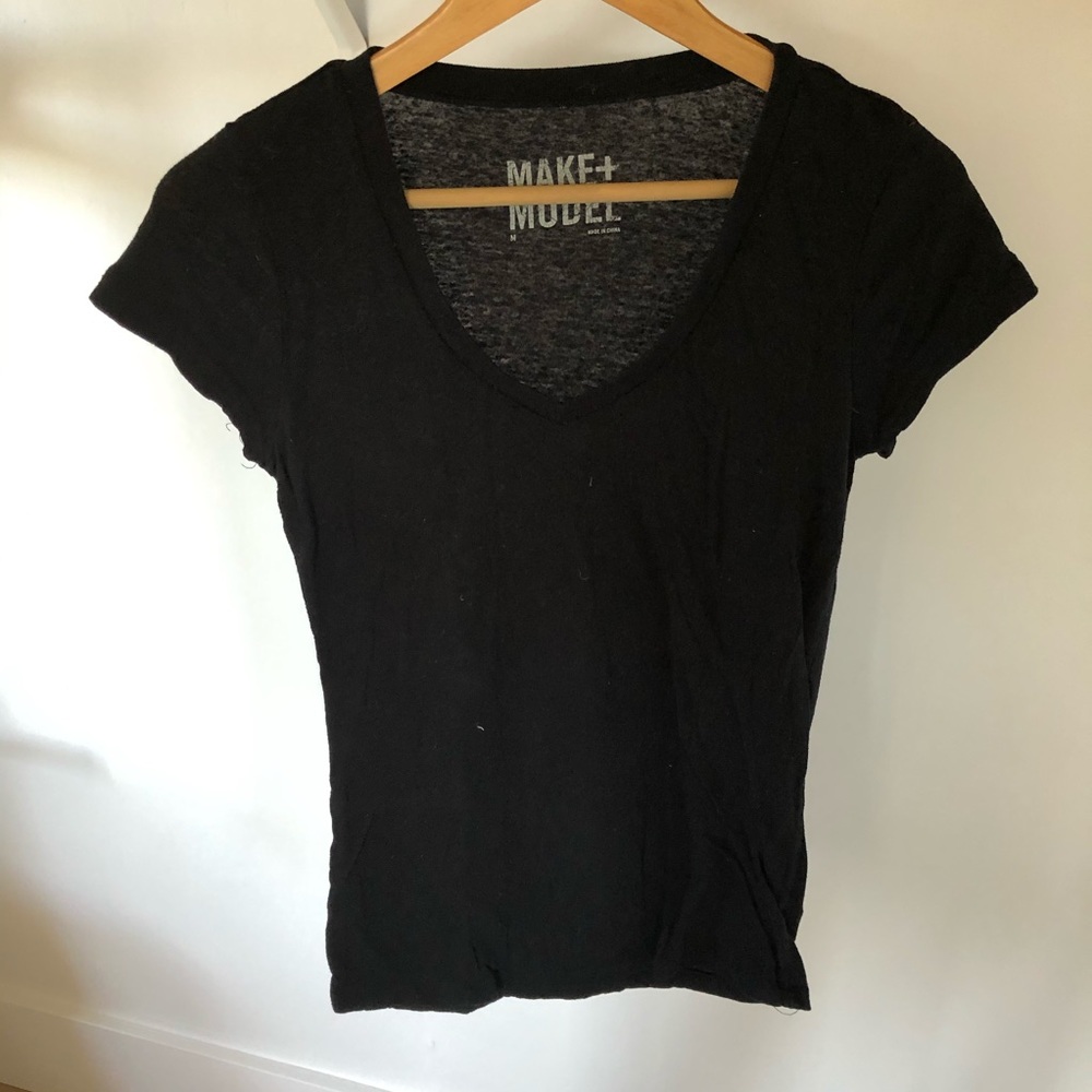 Make + Model V-Neck T-Shirt